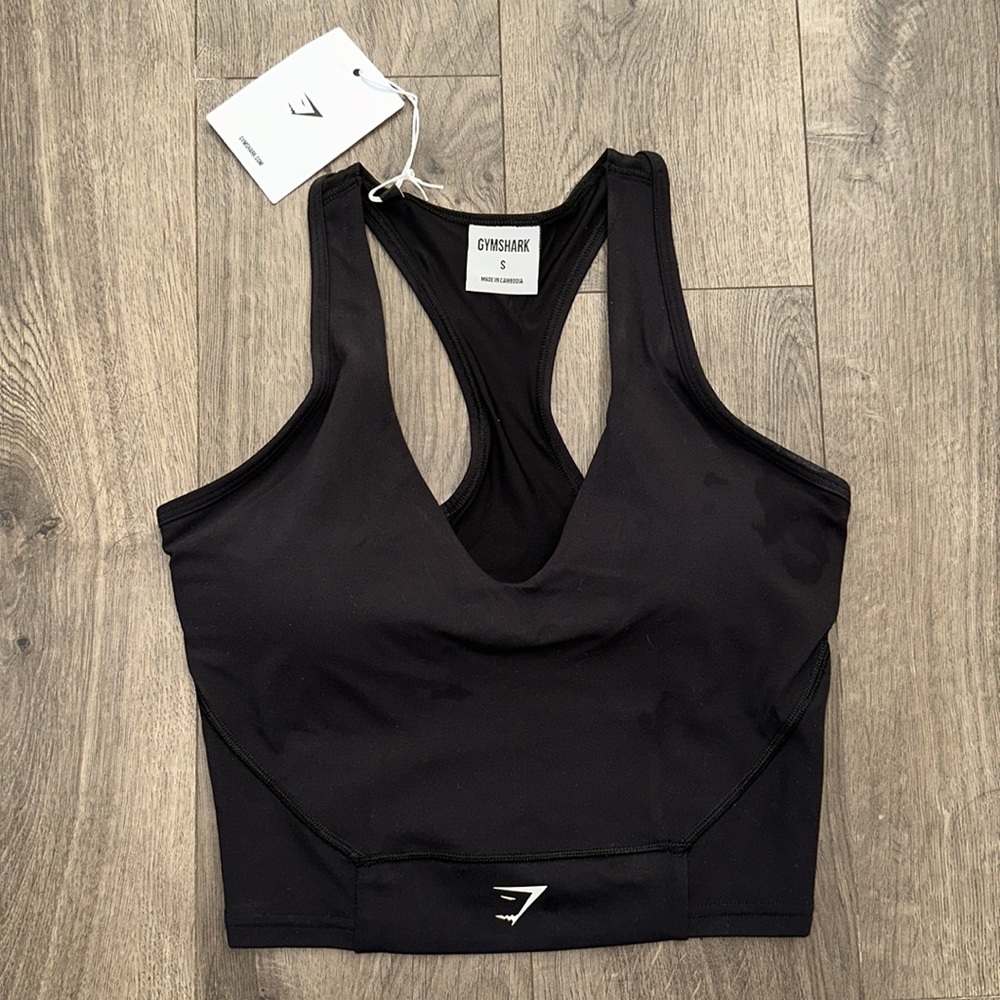 Gymshark crop mesh tank